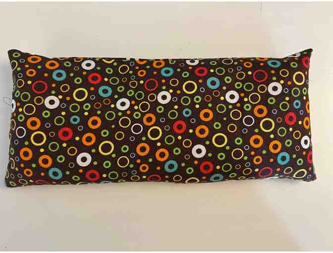 Hot/Cold Reusable Rice Pack - Brown Circles Pattern - Photo 1
