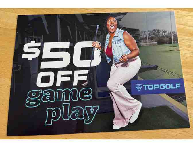 Topgolf $50 off game play certificate - Photo 4