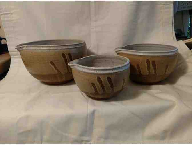 Pottery Batter Nesting Bowls (3) - Photo 1