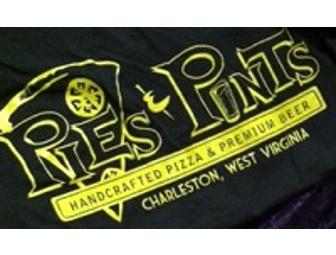 Pies and Pints -- glasses & t-shirts!