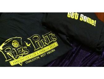 Pies and Pints -- glasses & t-shirts!