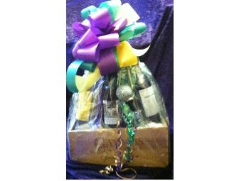 Basket of wine -- includes 6 bottles