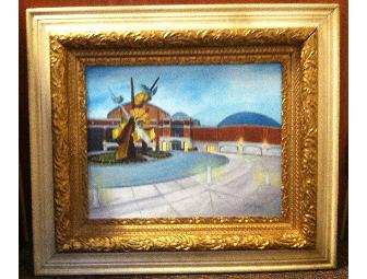 Beautiful Framed Painting of the Clay Center