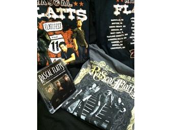 Rascal Flatts -- DVD & 3 t-shirts