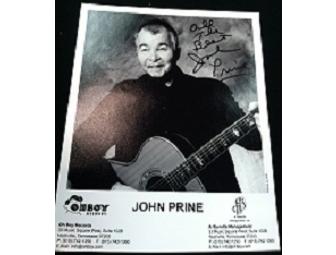John Prine AUTOGRAPH package