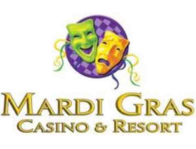 Mardi Gras Casino & Resort gift basket