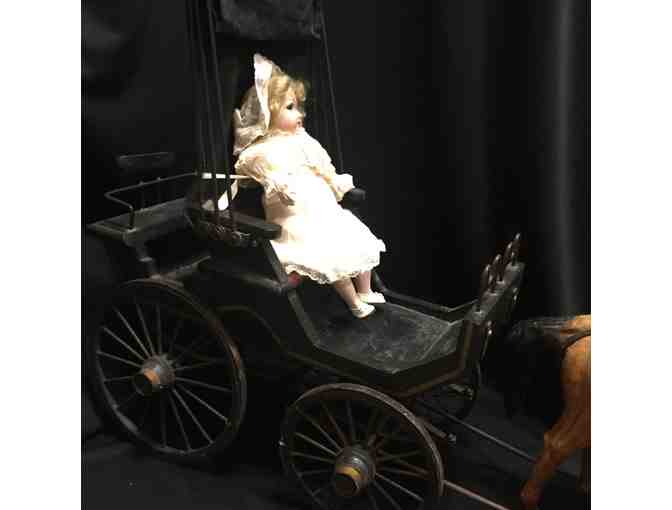 Collectible Doll, Horse, and Carriage