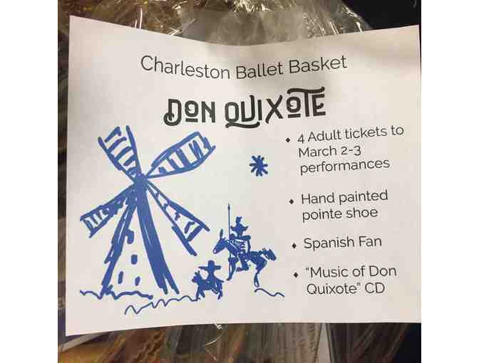 Charleston Ballet's Don Quixote Gift Basket