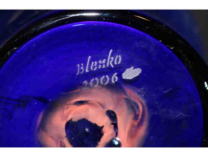 Blenko Cobalt 2006 Vase