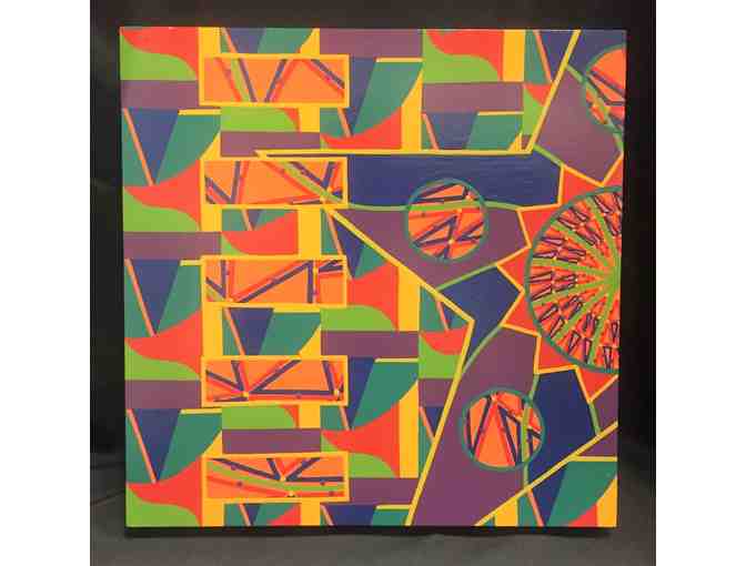 Geometric painting by Harold Edwards
