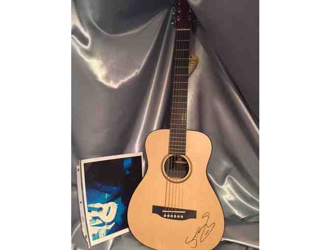 Sting Autographed Martin Guitar & Photo - Photo 2