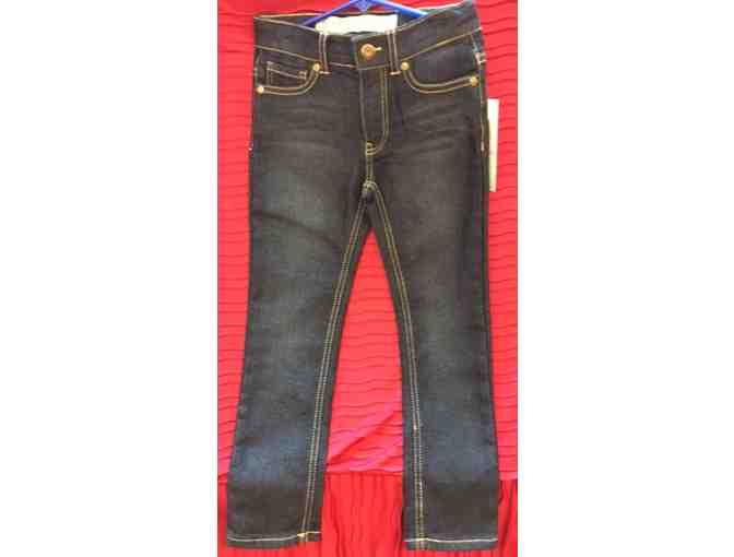 Guess Inc Girl's Skinny Ultra Low Jeans in Dark Vintage Size 6