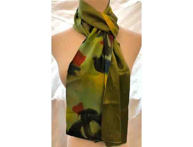 Peter Charles: Double Sided Silk Scarf