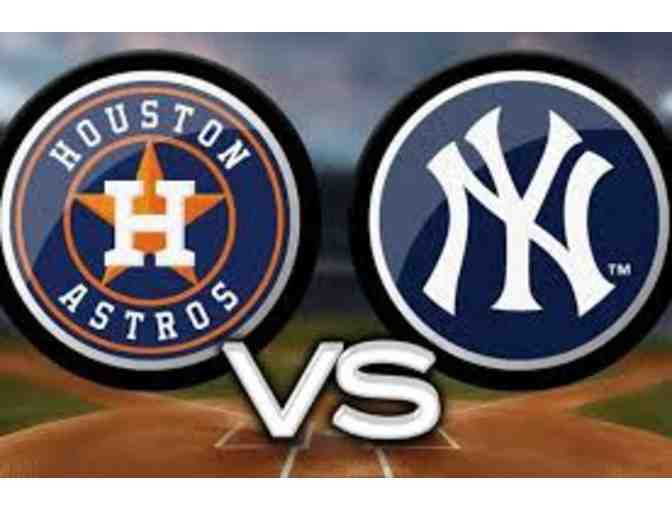 NY Yankees vs. Houston Astros: 4 Field Level Tickets - June 23