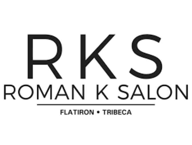 Roman K Salon: Single Process Color, Haircut and Kerastase Fusio Dose Treatment