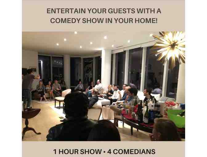 Best Dinner Party Ever: 1 Hour Comedic Show with Food & Wine! - Photo 1