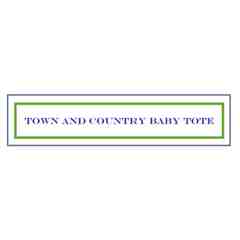 Town and Country Baby Tote