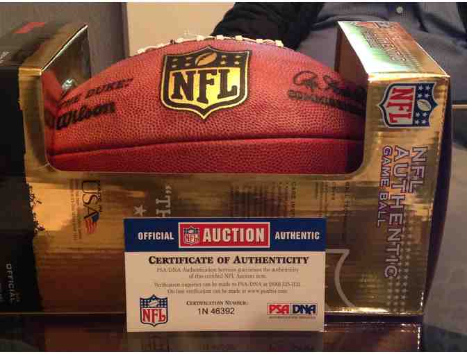 NFL Troy Smith Autographed authentic NFL Football with PSA/DNA certificate