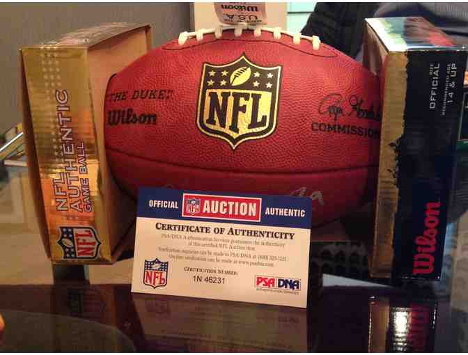 NFL Mark Clayton Autographed authentic NFL Football with PSA/DNA certificate