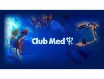 (A) 3-Night Club Med Vacation Package for Two