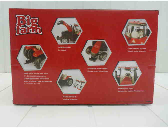 Big Farm Case Agriculture Toy Tractor