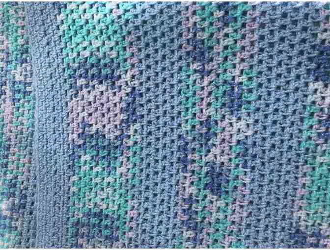 Multi Color Crochet Baby Blanket