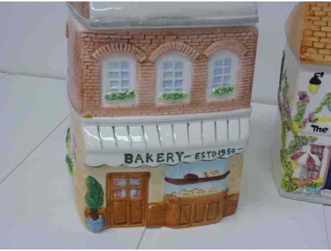 Set of Kitchen Ceramic Canisters