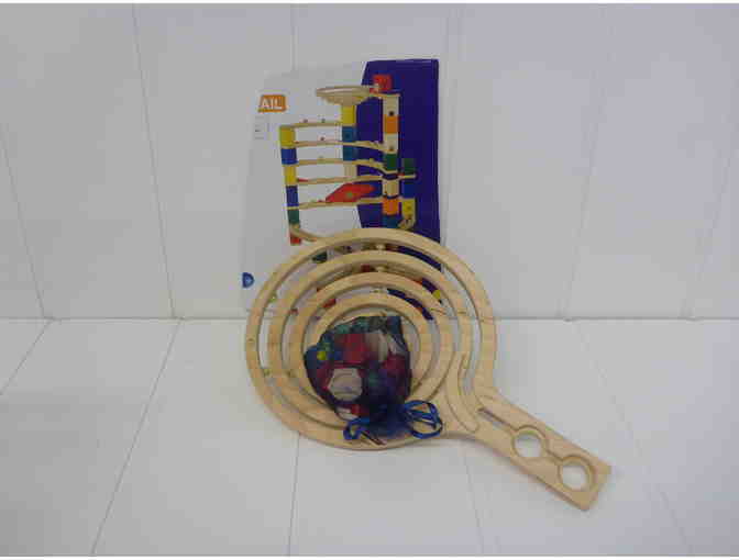 Build your own marble run set