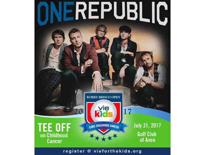Tickets for 4 and a Meet & Greet with OneRepublic on August 2 at Xfinity Theater Hartford