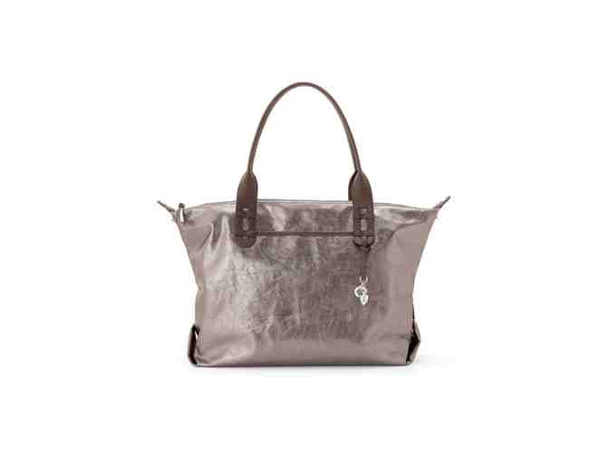 Stella and Dot 'How Does She Do It?' bag in Pewter Metallic