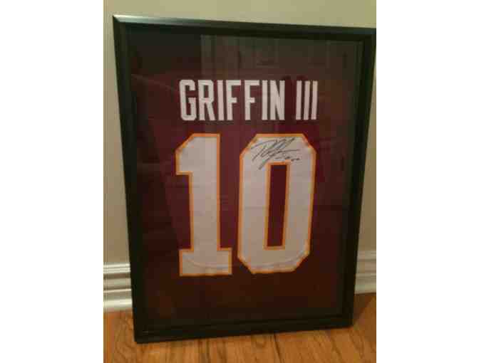 Redskins Pro Bowl Quarterback Robert Griffin III | Framed Autographed 'Nike on Field' Jersey