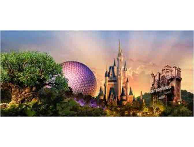 Four (4) One-Day Park Hopper passes to Walt Disney World