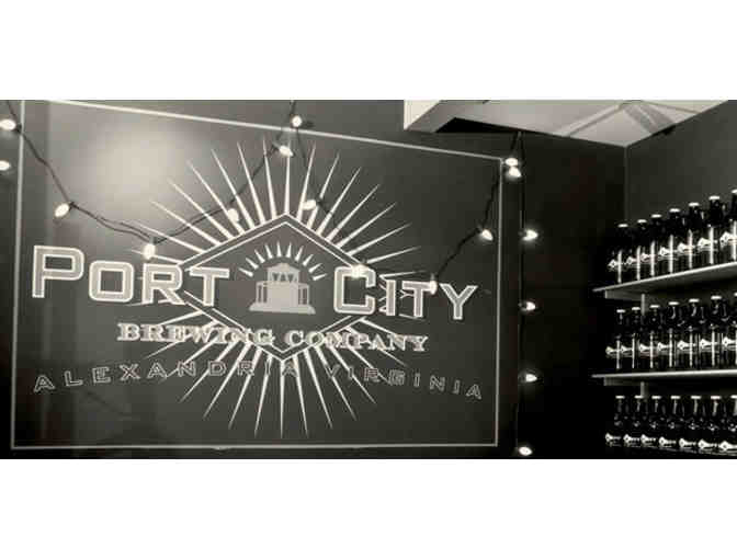 Port City Brewery Beer Tour and Tasting for Four (4), Growler Fill, and Pint Glasses