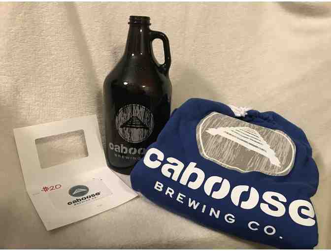$20 Gift Card, a Growler, & Sweatshirt to Caboose Brewing Company