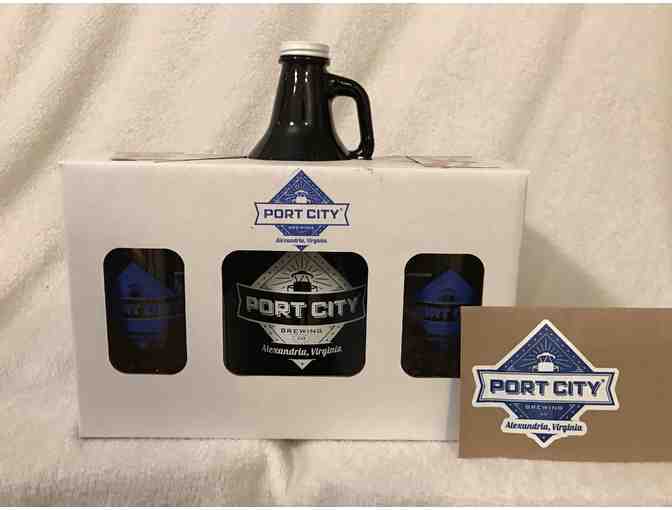 Port City Brewery Beer Tour and Tasting for Four (4), Growler Fill, and Pint Glasses