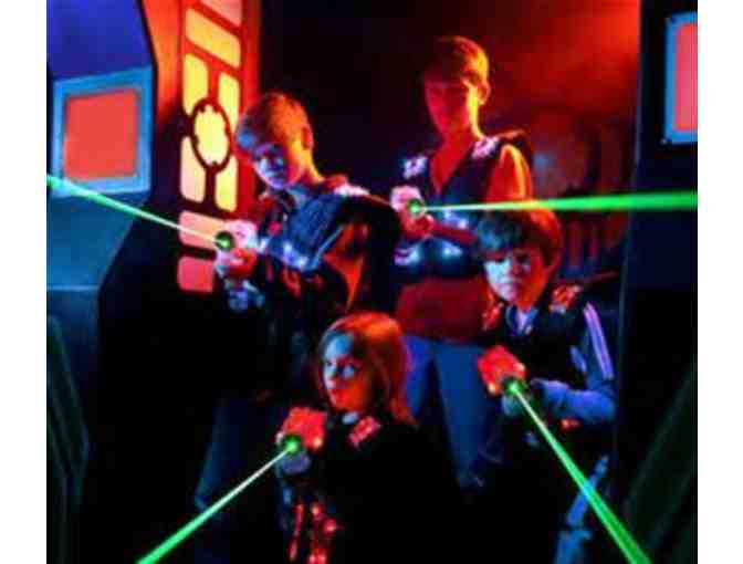 Party for 10 at JNJ BATTLEQUEST Laser Tag or JUMP-N-JIMMY'S