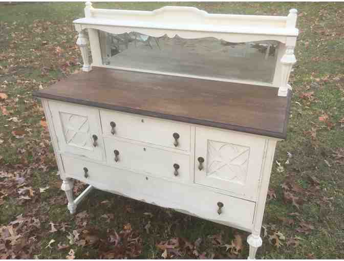 Beautiful late 18th century - early 19th century antique buffet/sideboard with original be