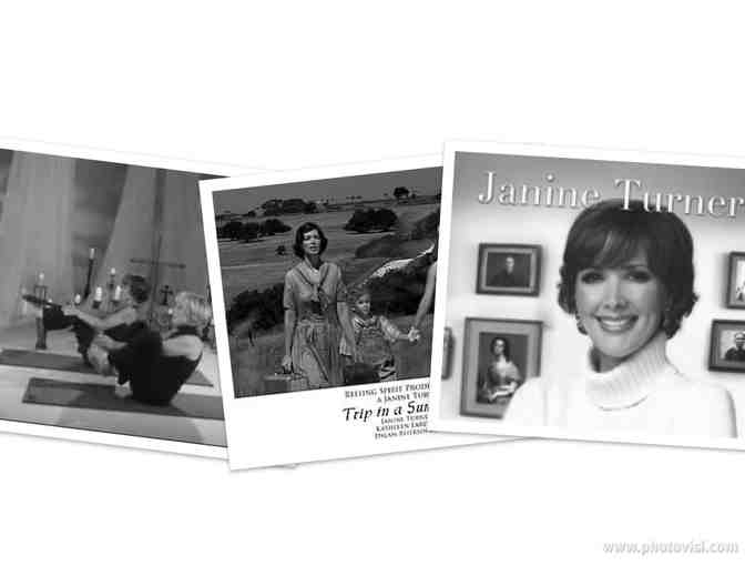 Janine Turner's Autographed Collection of Her Books, CD's. DVD and Movie!