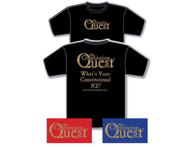Constitution Quest Game T-Shirt PLUS  'The Constitution Quest Game'!