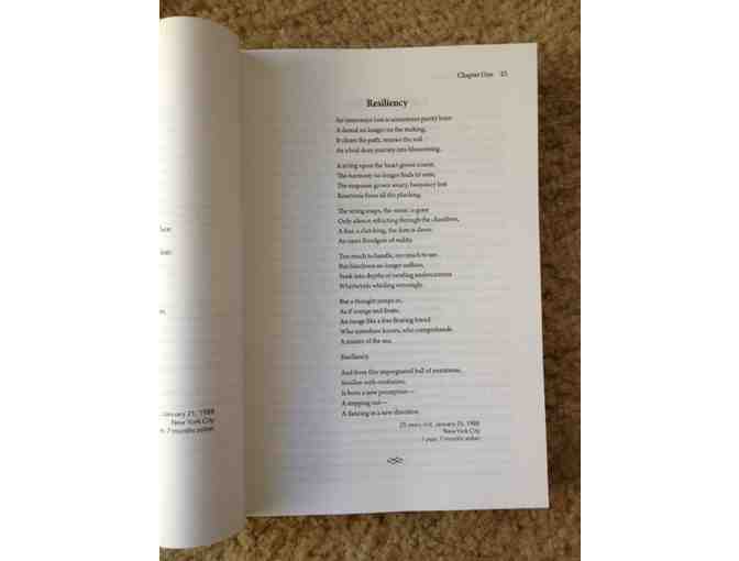 'Resiliency'  Janine Turner's Poem, Custom Framed