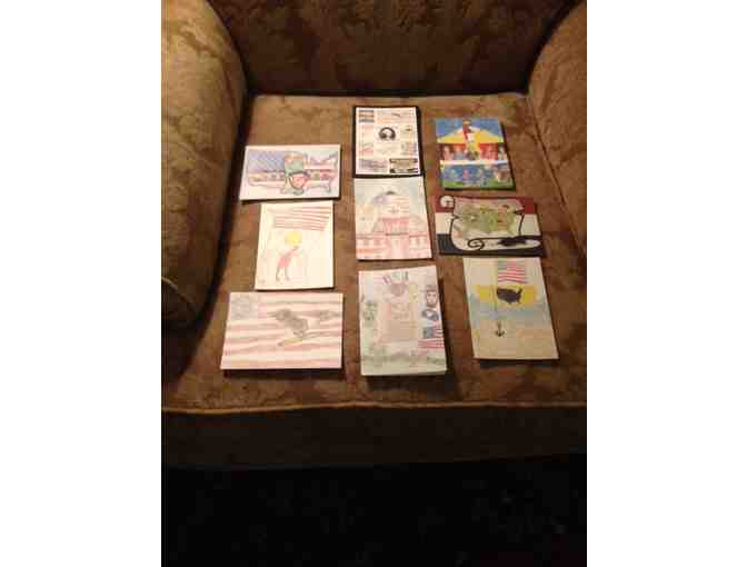 NEW! Patriotic Greeting Cards featuring our Best Elementary School Artwork 2010-2014!