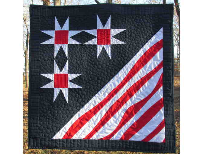 Americana Quilt! Plus GIFT IDEA: Design your quilt with gifted Texas quilting artist!