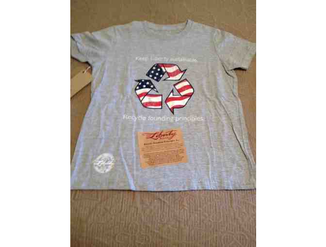 Patriotic 'Liberty Brand'  T Shirt!      Size:  Youth Small