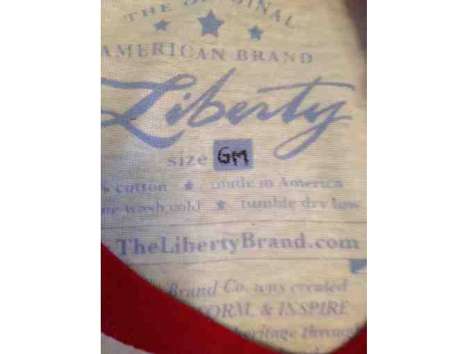 Patriotic 'Liberty Brand' T-Shirt! Size: Girls Medium