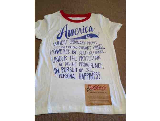 'Liberty Brand 1776 Collection' Patriotic Shirt!     Size:  Girls Small