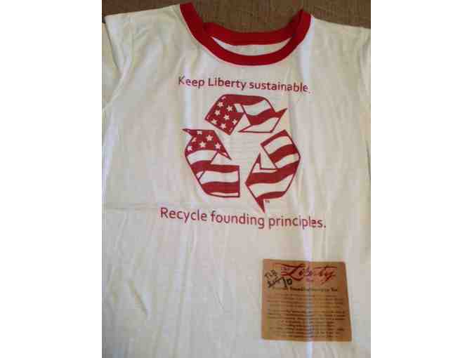 Patriotic 'Liberty Brand' T-Shirt! Size: Girls Medium