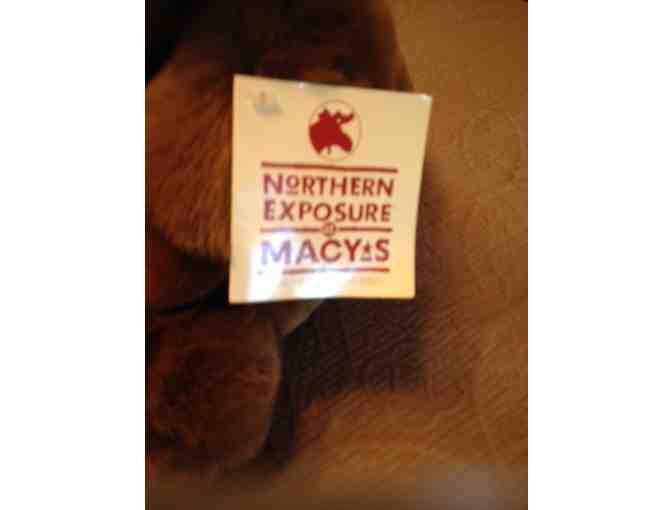 MACY'S 'NORTHERN EXPOSURE' MOOSE with Original Label Autographed!