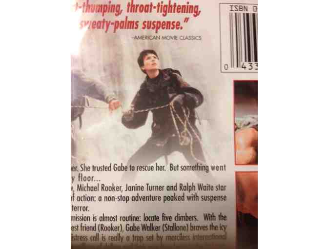 A Collector's Edition of the thrilling 'CLIFFHANGER' Movie, Autographed by Janine Turner!!