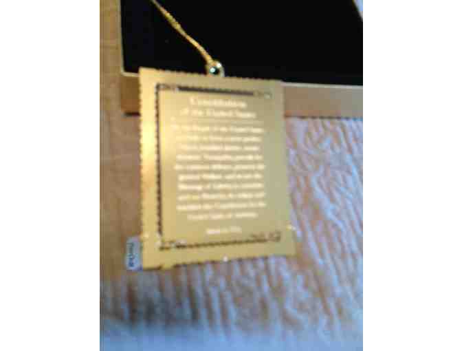 Christmas Gift!   Ornament of the Constitution of the United States!