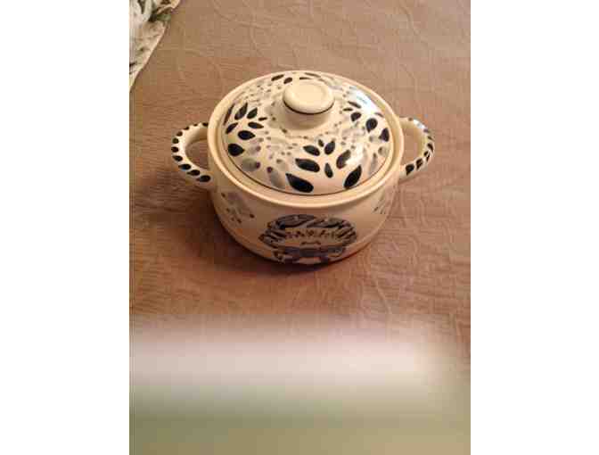 'Blue Crab' Pottery Soup Tureen